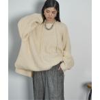 「THE YOn」 長袖ニット FREE アイボリー レディース