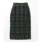 「coen」 タイトスカート L ダークグリーン レディース