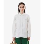 ブラウス シャツ ダブルポケットデニムシャツ レディース