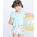水着 「UVカット/ジュニア対応」リゾート フリルセパレート水着 キッズ 子供 女の子