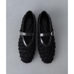 バレエシューズ パンプス 「HEWN」SQ TULLE FLW フラットシューズ