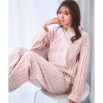 パジャマ ルームウェア 「家族・カップルでお揃いOK！」コットン/綿100% シャツパジャマ 長袖 上下セット (男女兼用サイズ) レディース メンズ