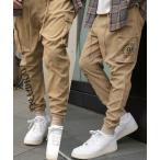 ショッピングサルエル カーゴパンツ 「NULL」ロゴプリント サルエル カーゴ ジョガーパンツ メンズ