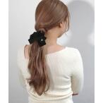 ヘアクリップ ベルベットリボンバレッタ