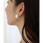 イヤリング 18mm 大粒パールイヤリング レディース