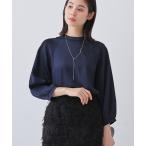 ブラウス シャツ 春SALE!「洗える」シャーリング風ラグランスリーブブラウス レディース