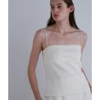 キャミソール カップインスキューバジャージーキャミソール