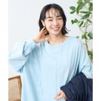 ワンピース ビッグボリューム カットワンピース/ワイドシルエット 長袖ワンピース