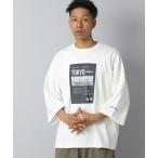 tシャツ 「NUMERALS」ポスタープリントTEE メンズ