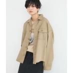 ブラウス シャツ BARNYARDSTORM /  ミリタリーシャツ「セットアップ対応」 レディース