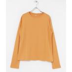 tシャツ HAKUJI Cellulose cotton Long-Sleeve Pullover レディース