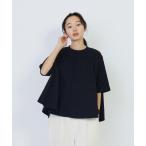 tシャツ コットンサーキュラーシルエットプルオーバー レディース