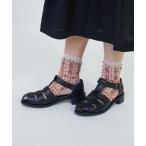 靴下 オリジナル幾何柄ソックス レディース