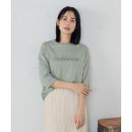 tシャツ ロゴプリント ワイドシルエット Tシャツ レディース