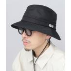 帽子 ハット ジュートシート風 あご紐付き アドベンチャーハット 吸水速乾スベリ使用 メンズ レディース