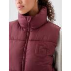 「GAP」 ベスト M レッド レディース