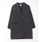 [NANO universe] Пальто Честерфилд SMALL серый мужской 