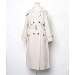 「CELFORD」 トレンチコート 36 グレー レディース