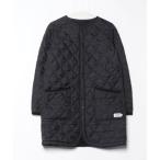 「ARMEN」 ワンポイントコート 1 ブラック レディース