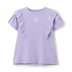 tシャツ 「人気商品再入荷」「直営店で取り扱い無し」2WAY肩あきフリルTシャツ キッズ 子供服 女の子