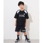 セットアップ ユニフォーム風半袖セットアップ キッズ 子供服 男の子