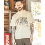 tシャツ INDIAN MOTOCYCLE COLLABORATION / USED PRINT T-SHIRT TYPE-A メンズ レディース