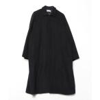 [Lui's] пальто с отложным воротником M черный мужской 