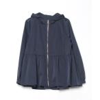 「Pierrot」 「Marvelous by pierrot」ジップアップブルゾン L ネイビー レディース