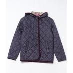 「LAVENHAM」 キルティングジャケット「LIBERTYコラボ」 34 パープル レディース