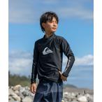 ラッシュガード ALL TIME LR YOUTH/クイックシルバーキッズ長袖ラッシュガード(水着) キッズ 子供 男の子