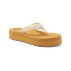 サンダル PORTO PLATFORM/ロキシー厚底ビーサン(ビーチサンダル) レディース