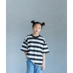 tシャツ 「160-170サイズ」フトボーダーBIGT 319683 キッズ 子供服 男の子 女の子