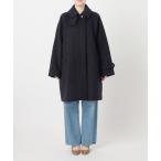 「FRAMeWORK」 ステンカラーコート 36 ネイビー レディース