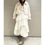 「SNIDEL」 ダッフルコート 0 ベージュ レディース