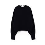 ショッピングカシミア 「MACPHEE」 長袖ニット S ネイビー レディース