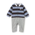 ベビー服 ロンパース 「リンク」ラガーカバーオール