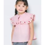 ブラウス シャツ 「ジュニア対応」レモン・いちご刺繍ブラウス キッズ 子供服 女の子