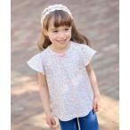 tシャツ 小花柄 プリント Tシャツ キッズ 子供服 女の子