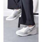 スニーカー 「Round About」ヒールアップスリッポンスニーカー(455100) レディース