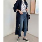 ノーカラーコート コート エレガントコートワンピース レディース