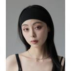 ヘアバンド リブデザインベーシックヘアバンド