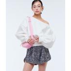 パンツ スパンコールベロアショートパンツ レディース