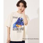 tシャツ SESAME STREET×FTL Photo T-Shirt C / コラボ / セサミストリート / 半袖 / 前面 / キャラクター