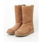 「UGG」 ムートンブーツ 24.5cm ブラウン レディース