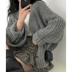 「Ulysses」 「Girly Doll」ニットカーディガン F グレー レディース