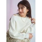 [Rirandture] вязаный ансамбль 2 белый женский 