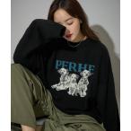 ショッピングダルメシアン 「PUBLUX」 長袖ニット M ブラック レディース