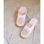 スリッパ ビーズバブーシュ