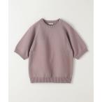 ニット セーター 「Steven Alan」テープヤーン ハーフスリーブ ニット レディース