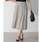 ショッピング接触冷感 スカート 「接触冷感/吸水速乾」ペインティングプリント スカート